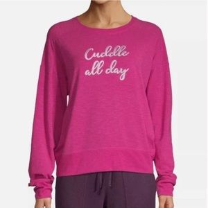 Cuddle All Day Small Lightweight Sweatshirt Top